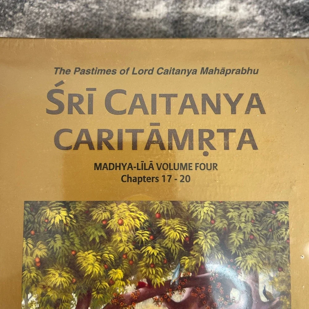 Sri‎ Caitanya Caritamrta Madhya-lila Vol 4 Hardcover New Sealed BBT Prabhupada